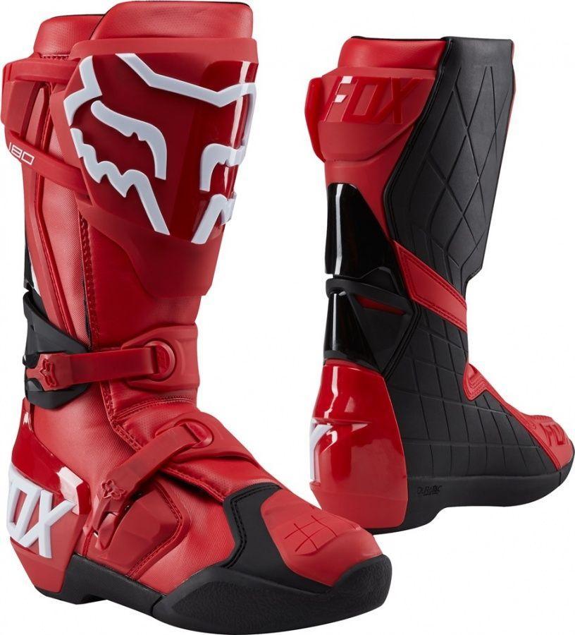 Мотоботы Fox 180 Boot Red